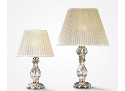 White transparent table lamp antique style chandelier crystal lamp
