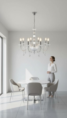 Crystal chandelier pendant light ceiling lamp