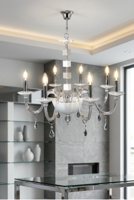 Crystal chandelier pendant light ceiling lamp