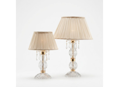 Antique style beige lamp table lamp chandelier crystal table lamps