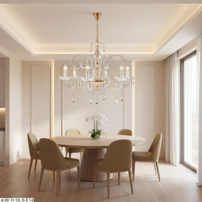 Luxurious ceiling light chandelier crystal lamp lamp lights