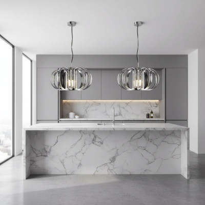 Pendant light grey luxury chandelier new ceiling light modern lamp