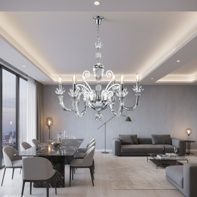 Luxurious chandelier ceiling light classic lamps crystal chandelier