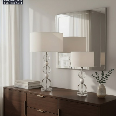 Table lamp table lamp crystal chandelier modern table design lamp