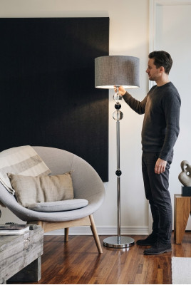 Floor lamp gray floor lamps for reading floor lights lamp style modern