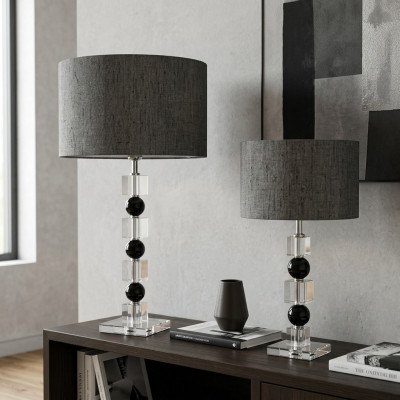 Classic bedside lamp gray table lamp luxurious table lamp lamp