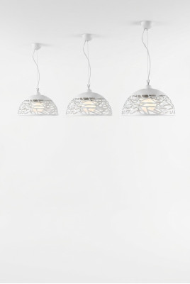 White chandelier ceiling pendant lighting lamp dining room