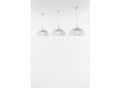 White chandelier ceiling pendant lighting lamp dining room
