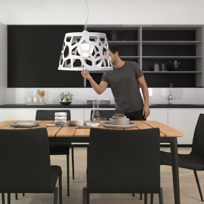Designer luxury chandelier ceiling lamp modern white luxury lamp style