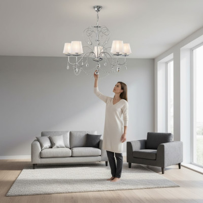 Chandelier Crystal Chandelier Stylish Ceiling Pendant Hanging Light