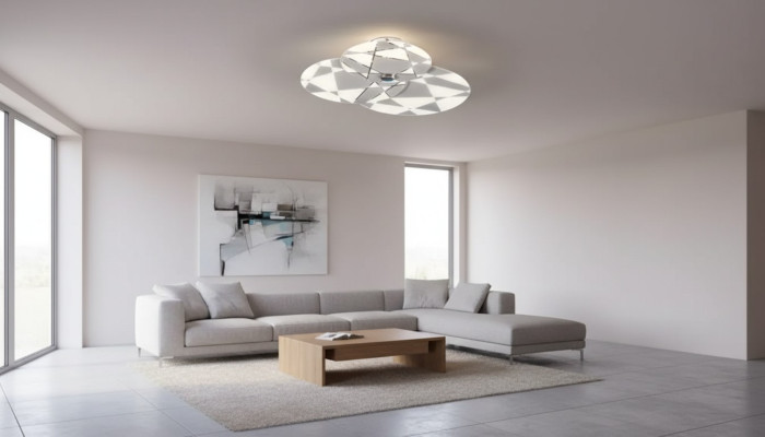 New Luxury Gray Chandelier Style Contemporary Ceiling Light Fixture