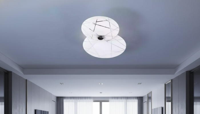 White ceiling lighting luxury chandelier modern noble lamp new