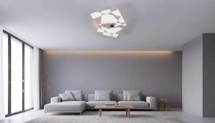 Modern luxurious chandelier ceiling pendant chandelier 2x lamp light fixture