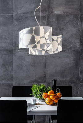 Stylish Ceiling Chandelier Modern Kitchen Pendant Light 2x Lamp Design