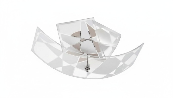 Luxury Chandelier Crystal Chandelier 2x Lamp Modern White Lamp New