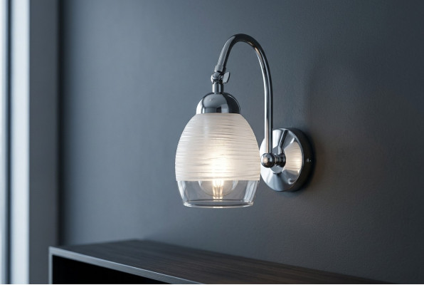 Transparent wall lamp luxury designer hanging chandelier modern style