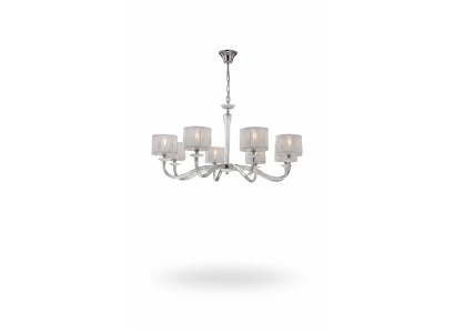 Luxurious classic chandelier ceiling light white chandelier lamp