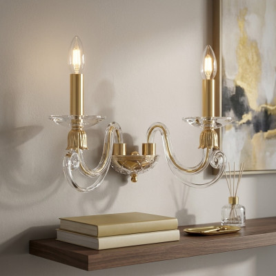Classic wall light lamp chandelier wall lamp crystal light