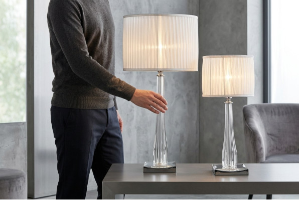 Luxurious classical bedside lamp table lamp white table lighting new