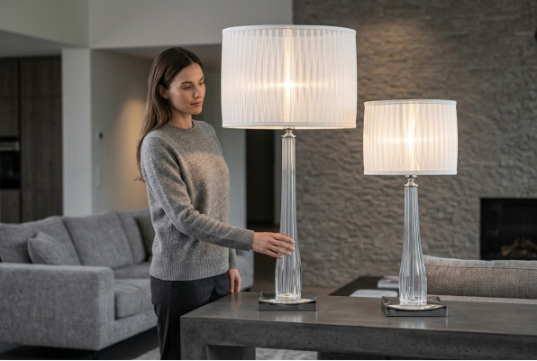 Design table lamp light bedside table lamp white console lamp