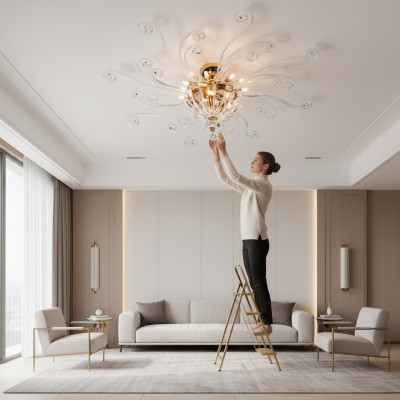 Ceiling lamp chandelier crystal lamp luxury ceiling light chandelier lamp