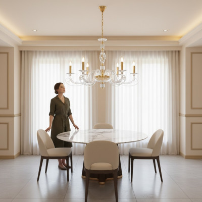 Luxury Ceiling Chandelier Ceiling Light Crystal Lamp