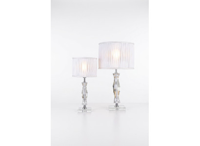 Crystal lamp table lamp white standing nightstand new desk.