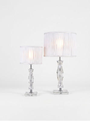 Classic White Table Lamp Desk Lamp Crystal Lighting