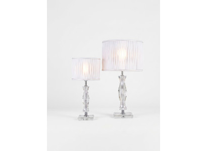 Classic White Table Lamp Desk Lamp Crystal Lighting