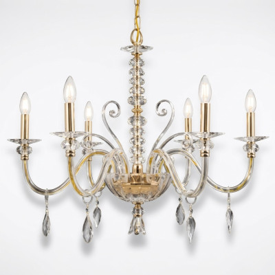 Luster Crystal Chandelier Lamp Ceiling Light Pendant Light New