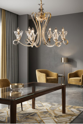 Luxurious crystal chandelier pendant light chandelier ceiling light