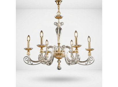 Ceiling light luxury chandelier crystal lamp hanging light golden lamps