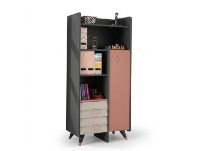 Bookshelf Cabinets Setra Bookcase Living Room Wall Unit Wall Shelf