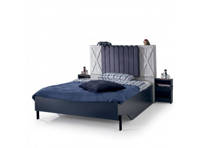 Modern style bed wooden beds luxury design bedroom furniture wooden bed