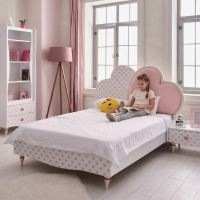 Luxury Beds Children's Bed Nursery Bed Children's Bed Furniture Wood White New