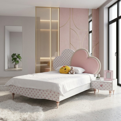 Luxury Beds Children's Bed Nursery Bed Children's Bed Furniture Wood White New