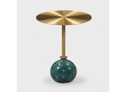 Round gold side table coffee table bedroom dresser tables console