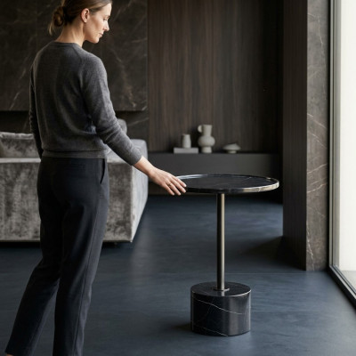 Stylish Black Side Table Coffee Table Bedroom Dresser Tables