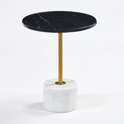 Marble stylish side table luxurious coffee table tables round modern