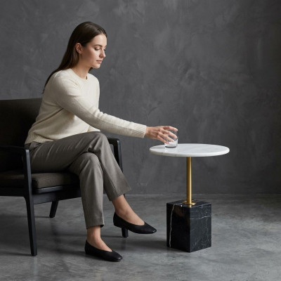 Modern coffee table top-quality round stylish side table luxurious