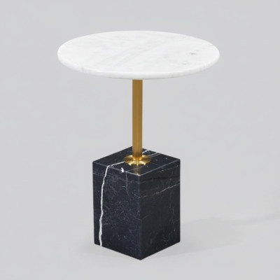 Modern coffee table top-quality round stylish side table luxurious