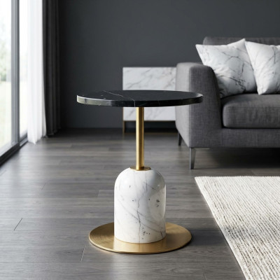 Side table luxurious marble modern coffee table living room