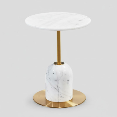 Side table high-quality marble modern coffee table living room