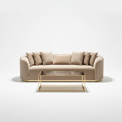 Sofa 3-seater sofas seat modern couch luxury textile living room three-seater