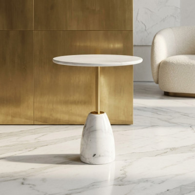 Coffee table luxury design marble table side tables living room round new