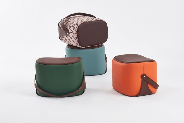 Rectangular Stool Modern Furniture Footstool Luxury Design Living Room Furniture