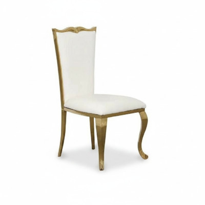 Luxurious chair white new chairs upholstered chair armchair metal stylish design