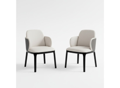 Dining room chairs living room luxurious stylish chair with wooden legs new