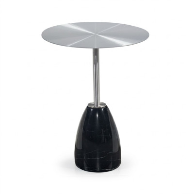 Round gray side table coffee table bedroom dresser tables console