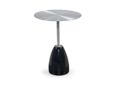 Round gray side table coffee table bedroom dresser tables console